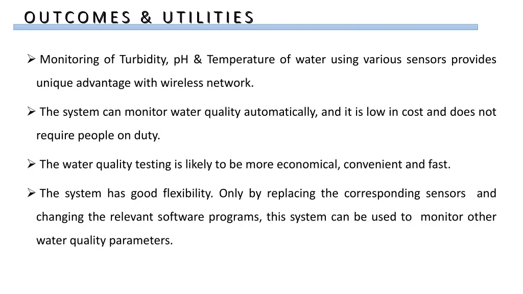 outcomes utilities