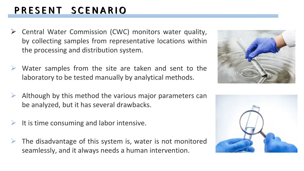 present scenario present scenario