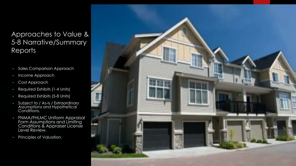 approaches to value 5 8 narrative summary reports