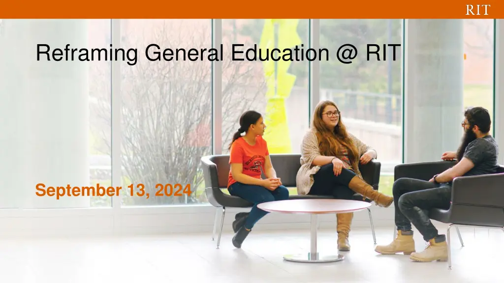 reframing general education @ rit