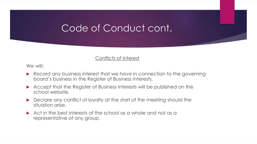 code of conduct cont 4