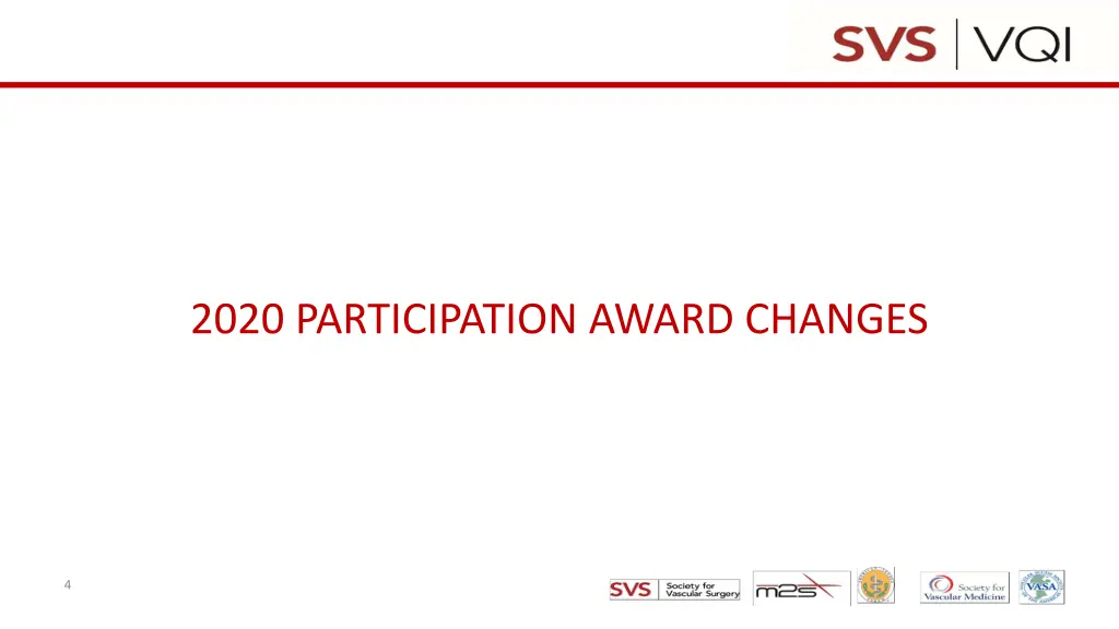 2020 participation award changes