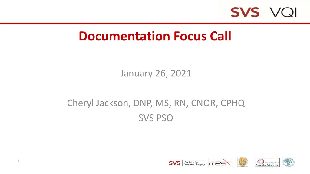 documentation focus call