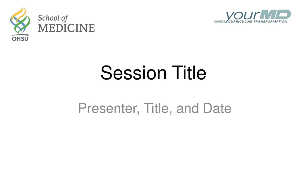 session title