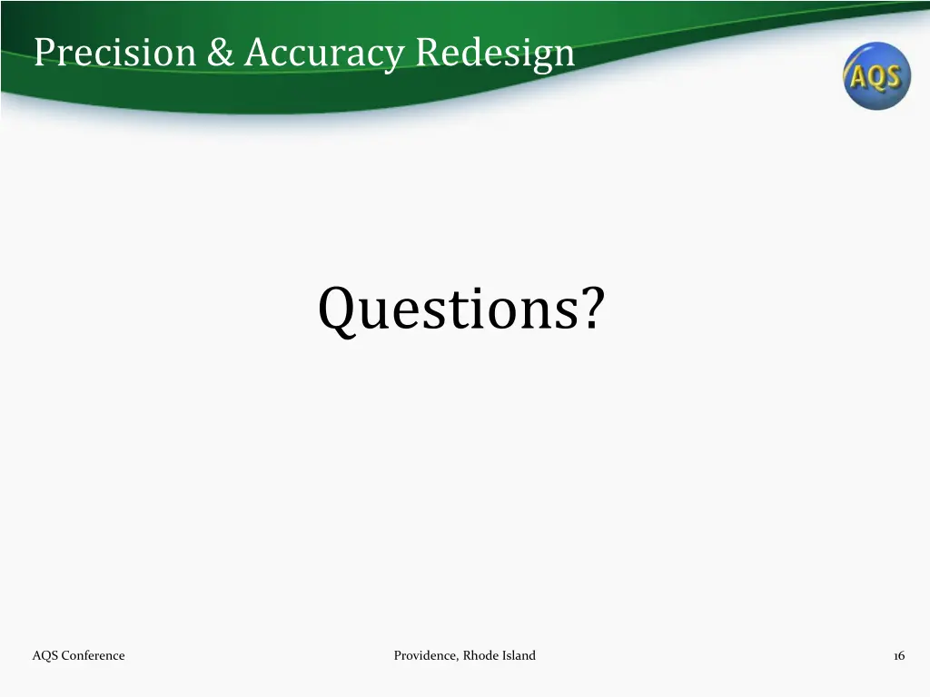 precision accuracy redesign 15