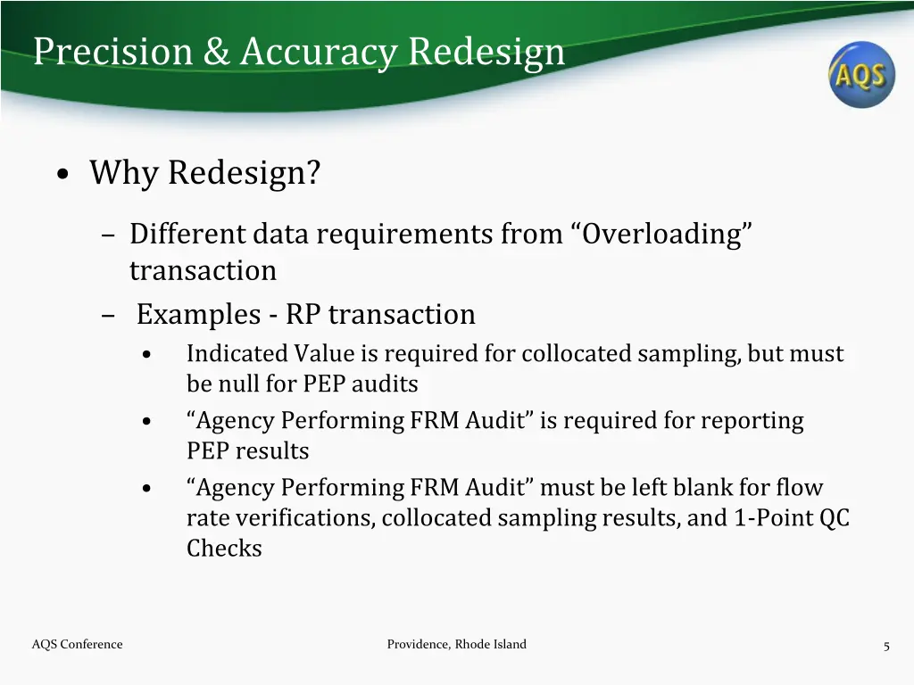 precision accuracy redesign 4