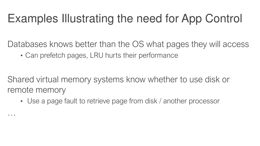 examples illustrating the need for app control