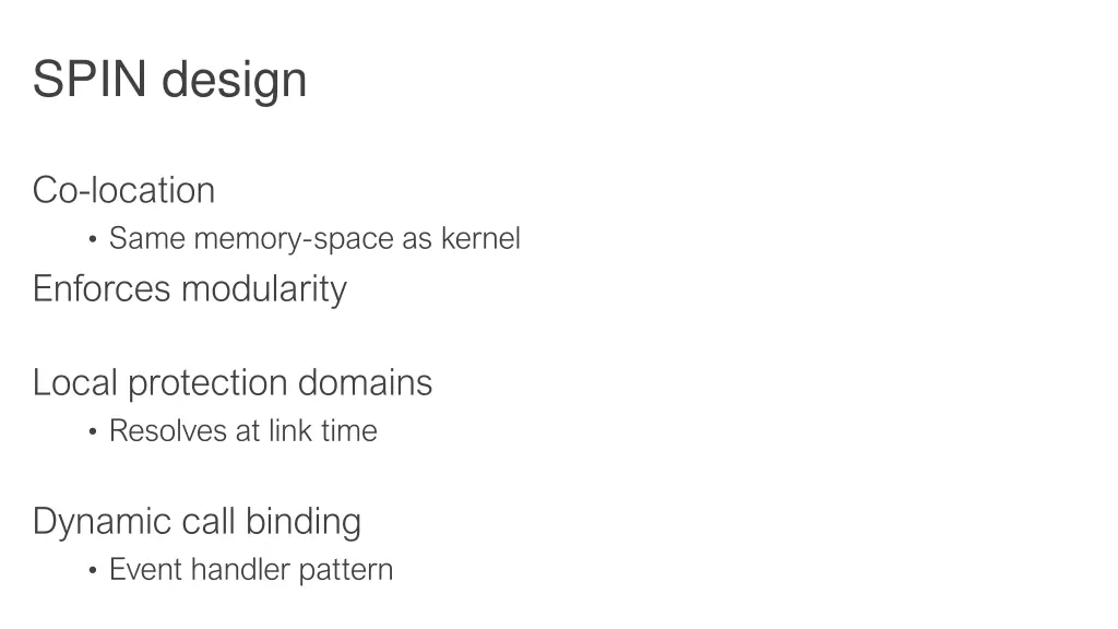 spin design