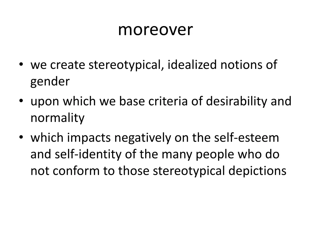 moreover