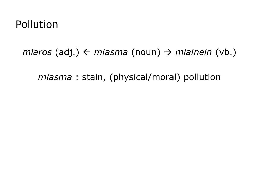 pollution