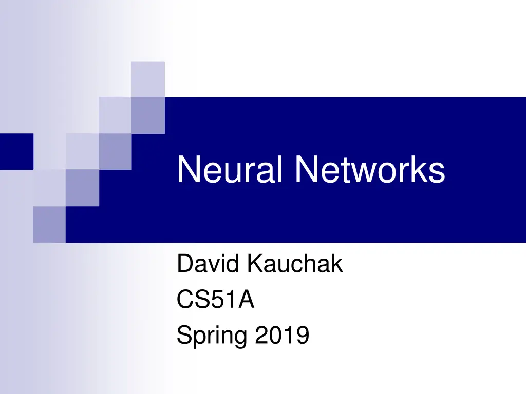 neural networks