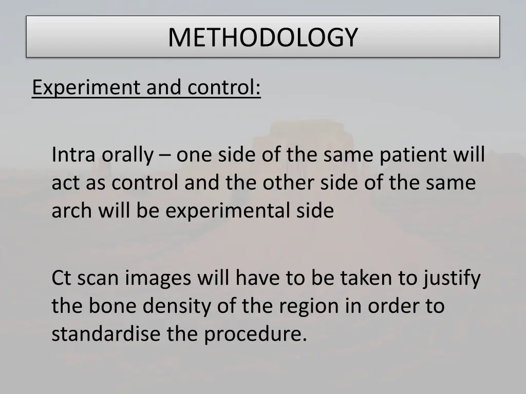 methodology 1
