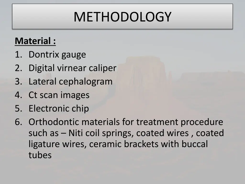 methodology 2