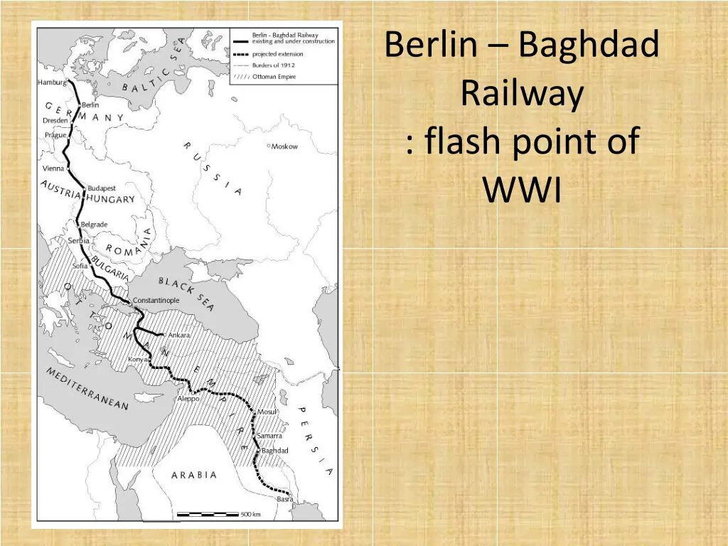 berlin baghdad railway flash point of wwi
