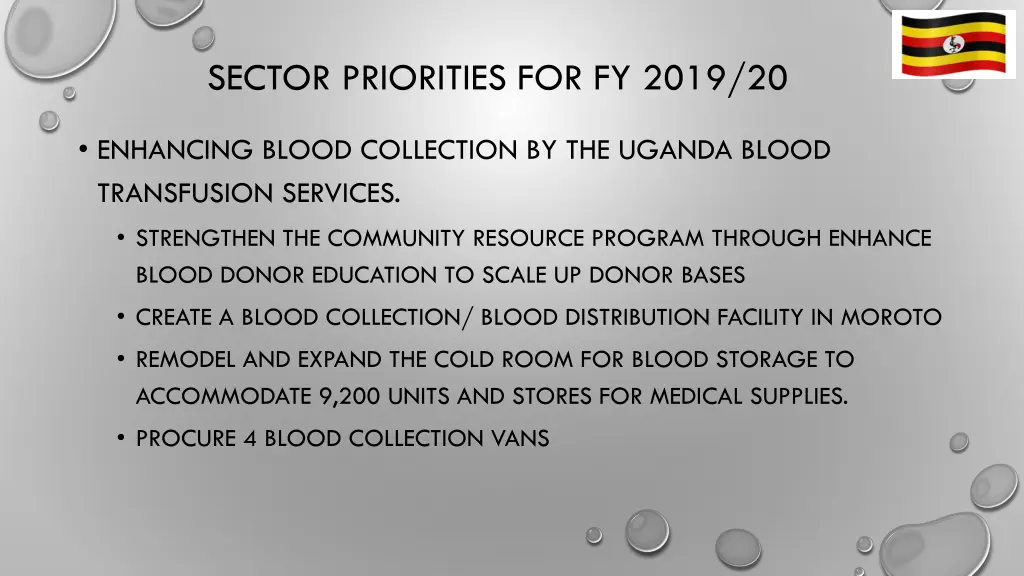 sector priorities for fy 2019 20 4