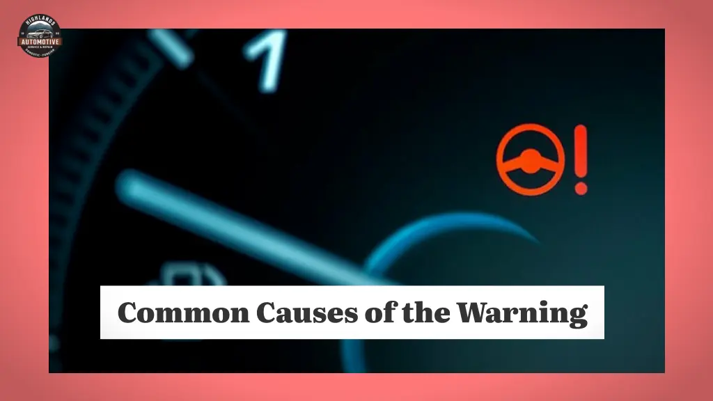 common causes of the warning