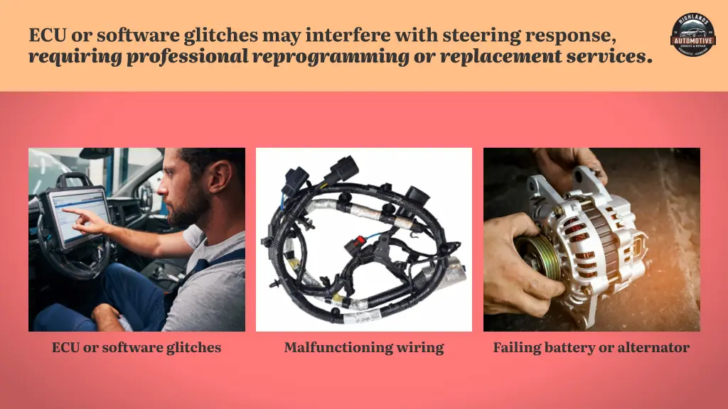 ecu or so ft ware glitches may interfere with