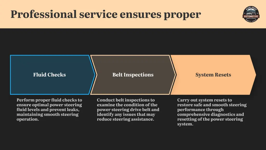 professional service ensures proper