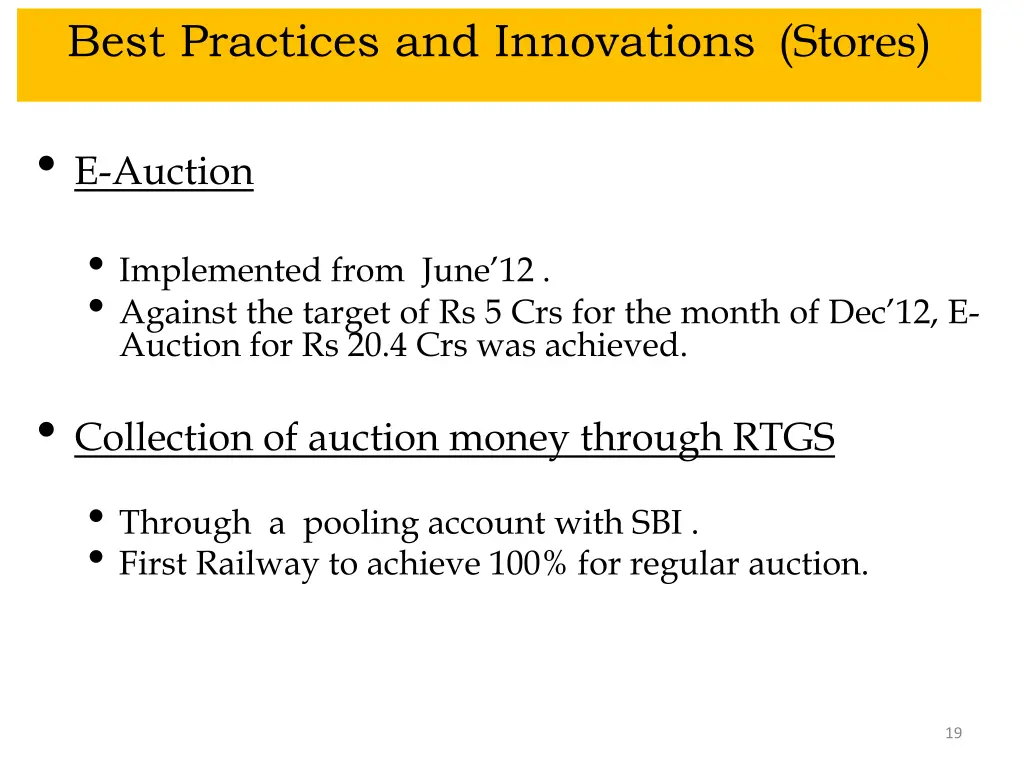 best practices and innovations stores