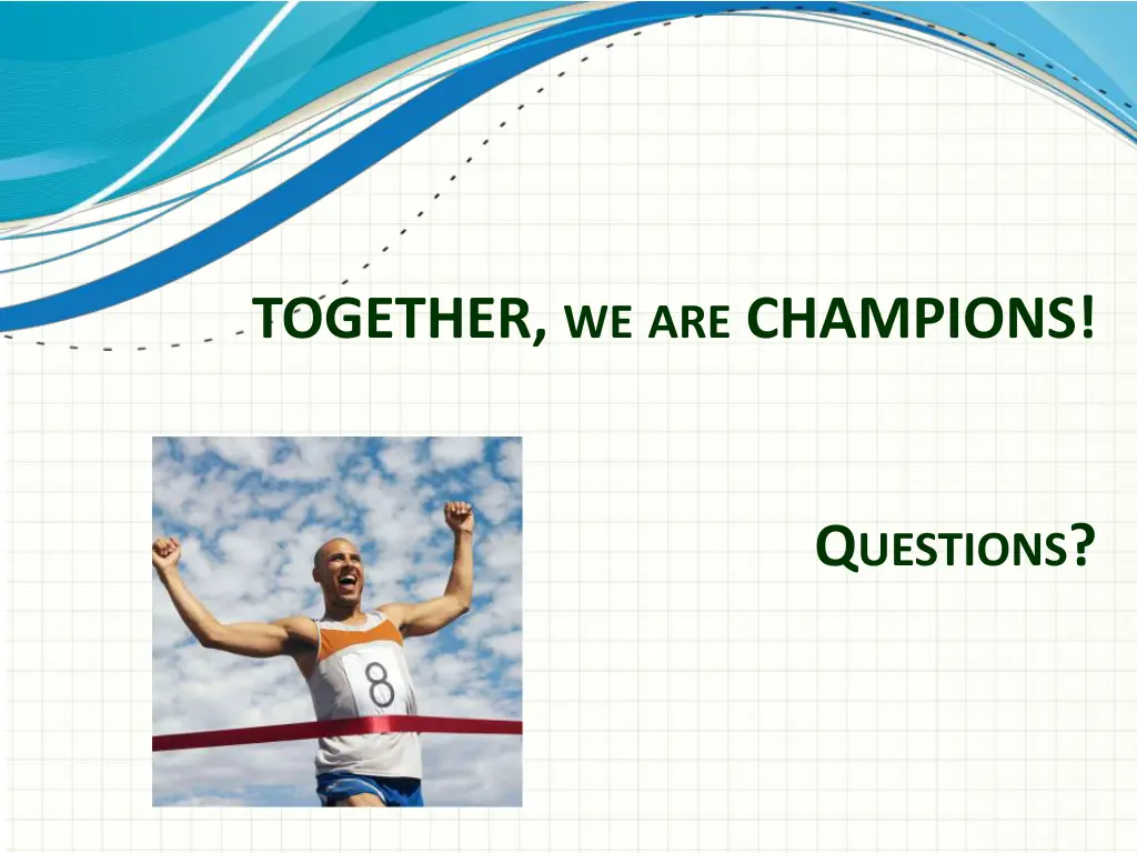together we are champions