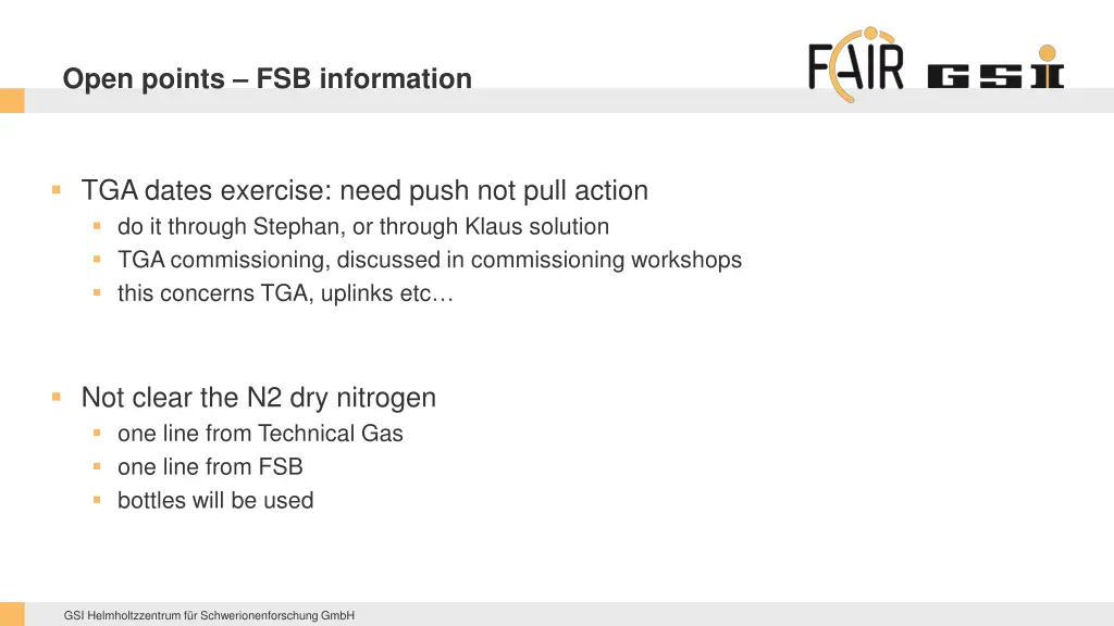 open points fsb information