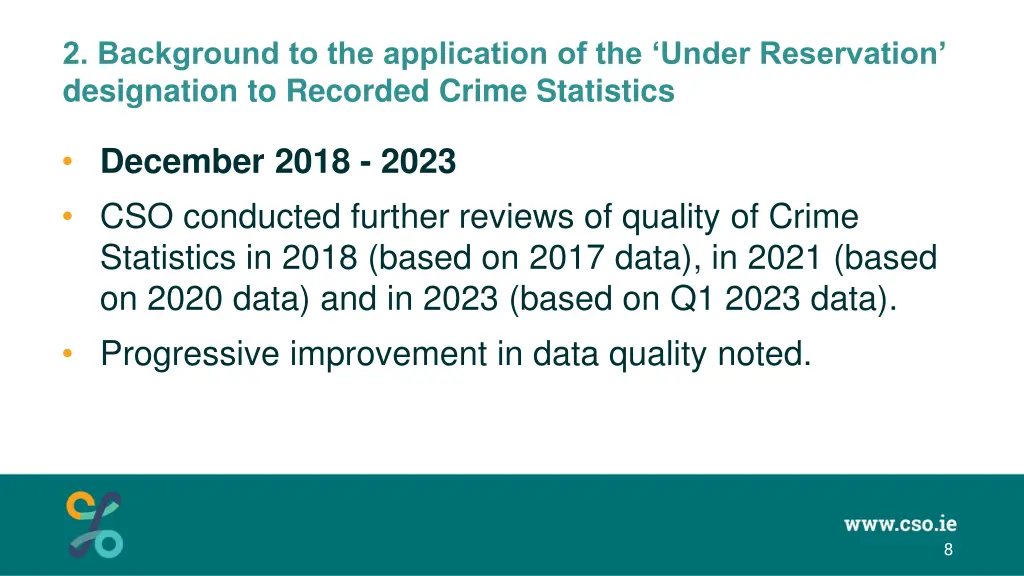 2 background to the application of the under 4
