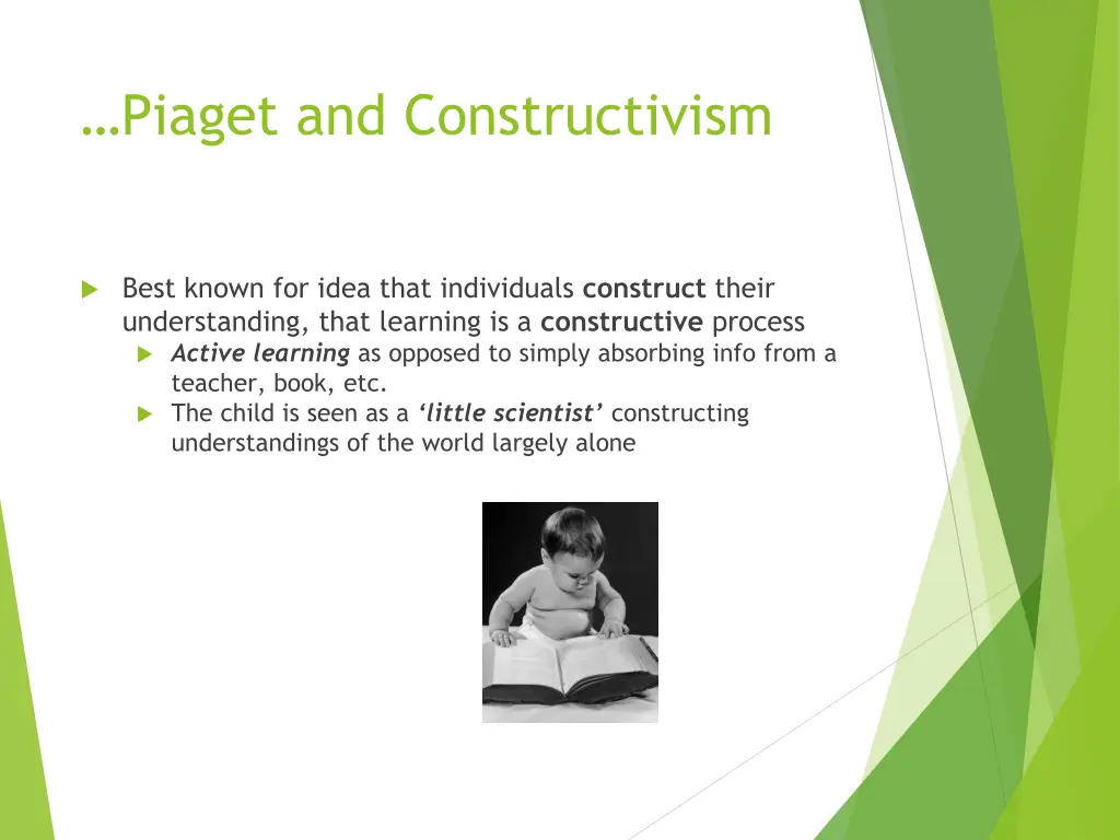 piaget and constructivism