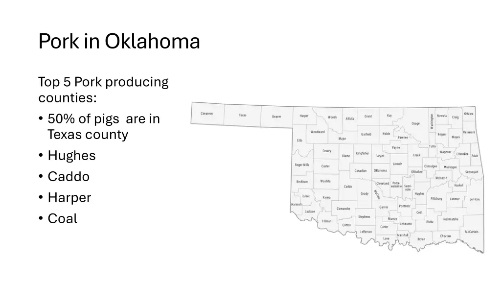 pork in oklahoma