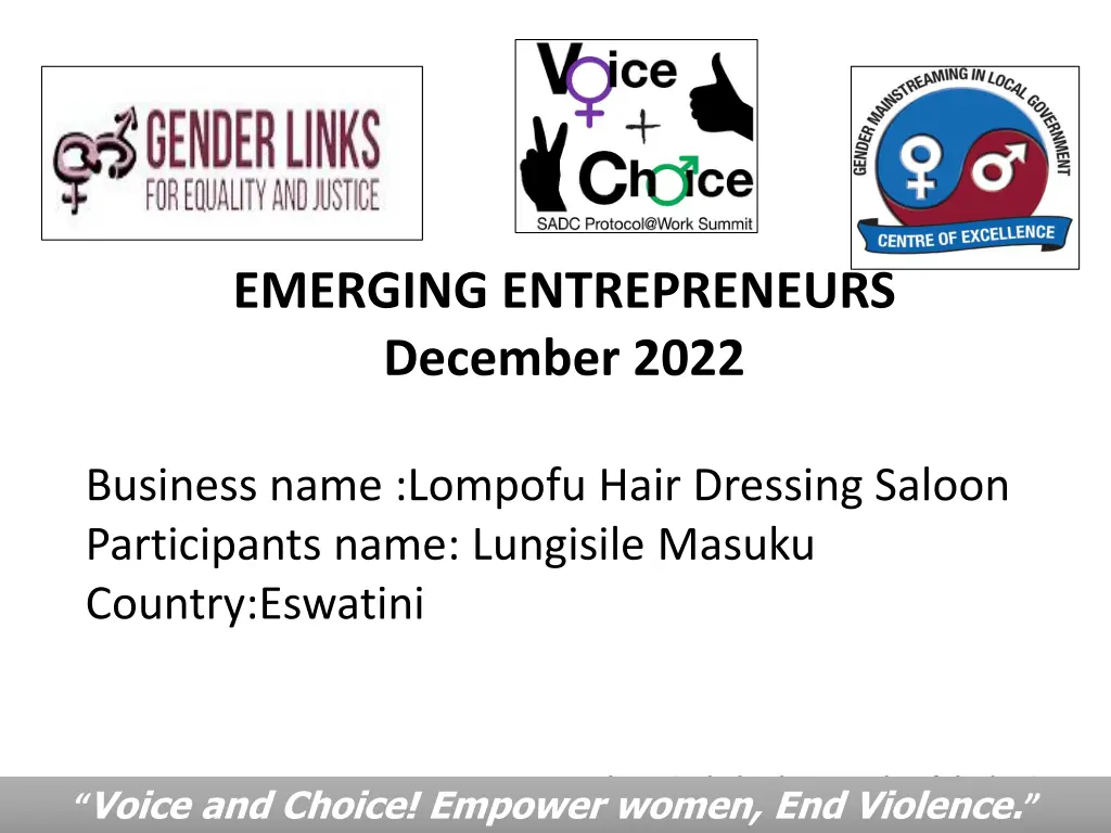 emerging entrepreneurs december 2022