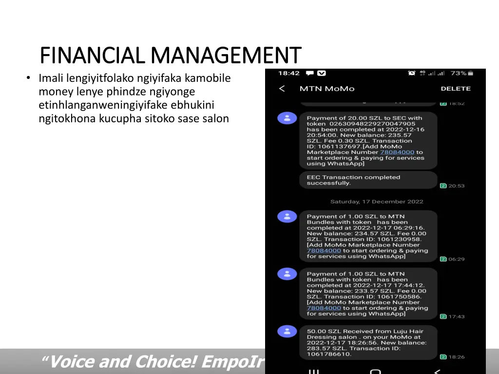 financial management financial management imali
