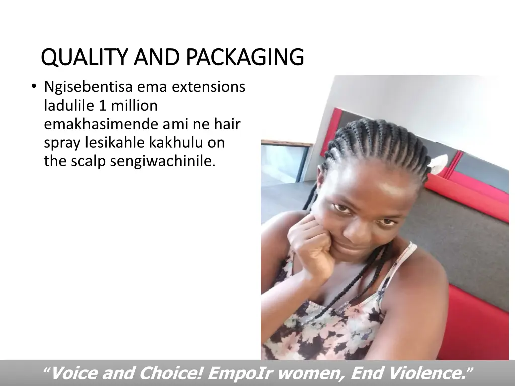 quality and packaging quality and packaging