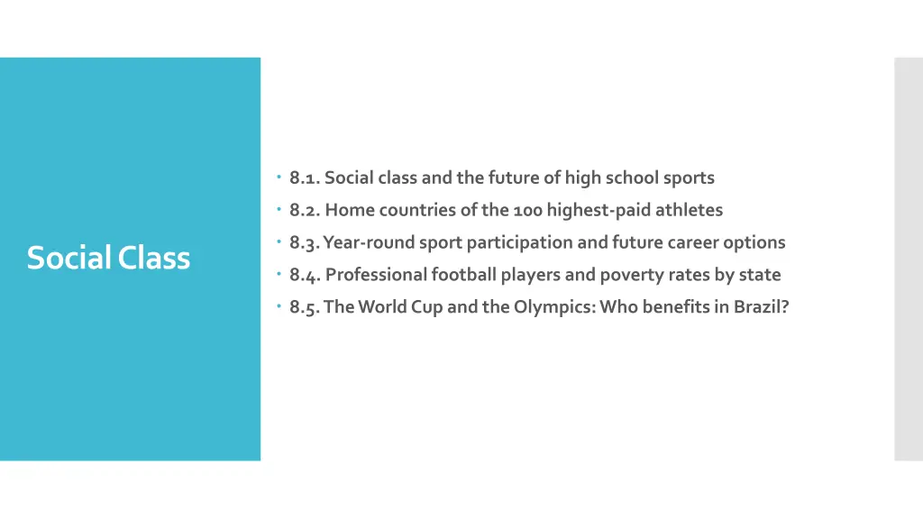 8 1 social class and the future of high school