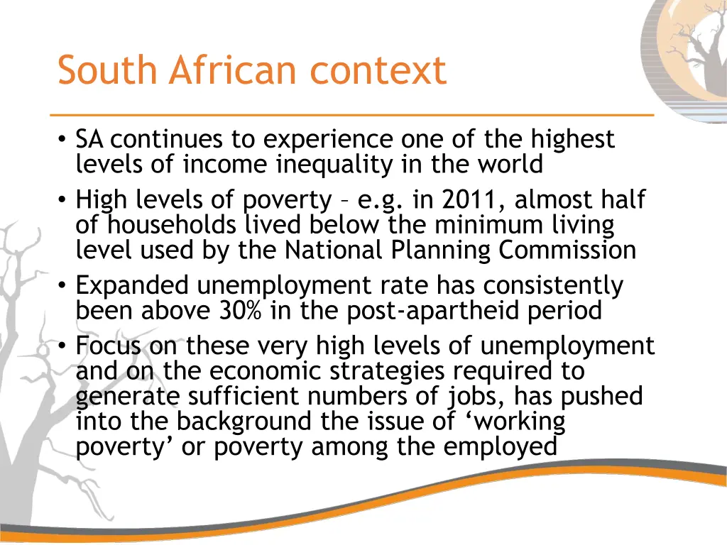 south african context