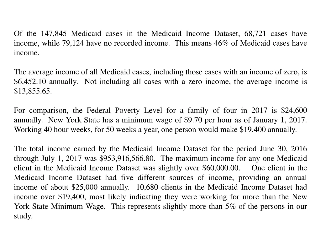 of the 147 845 medicaid cases in the medicaid
