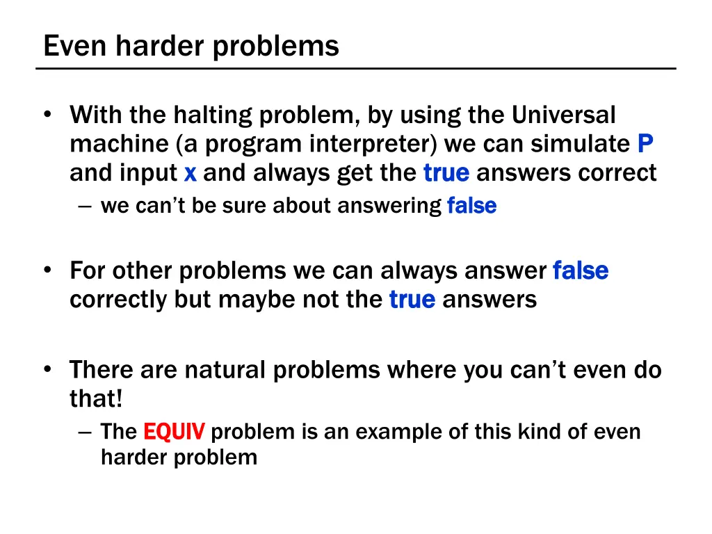 even harder problems
