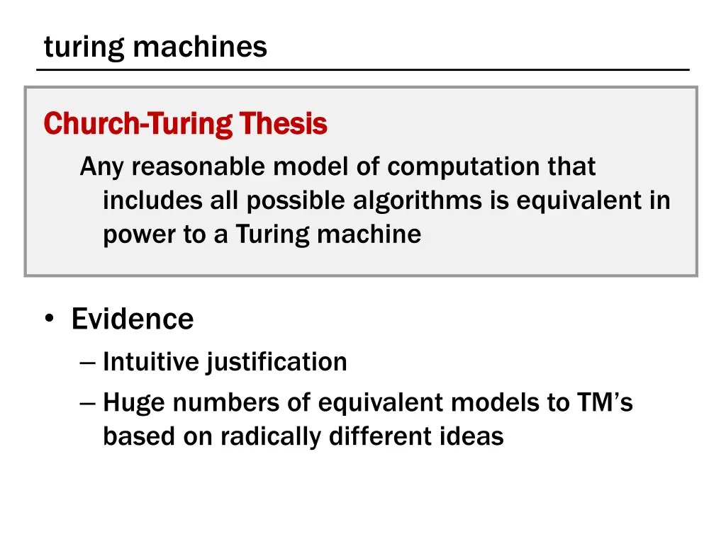 turing machines