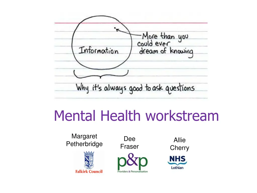 mental health workstream