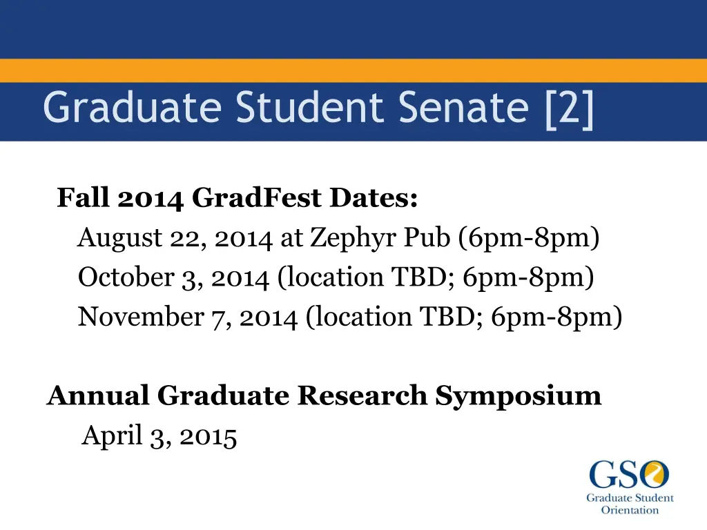 graduate student senate 2