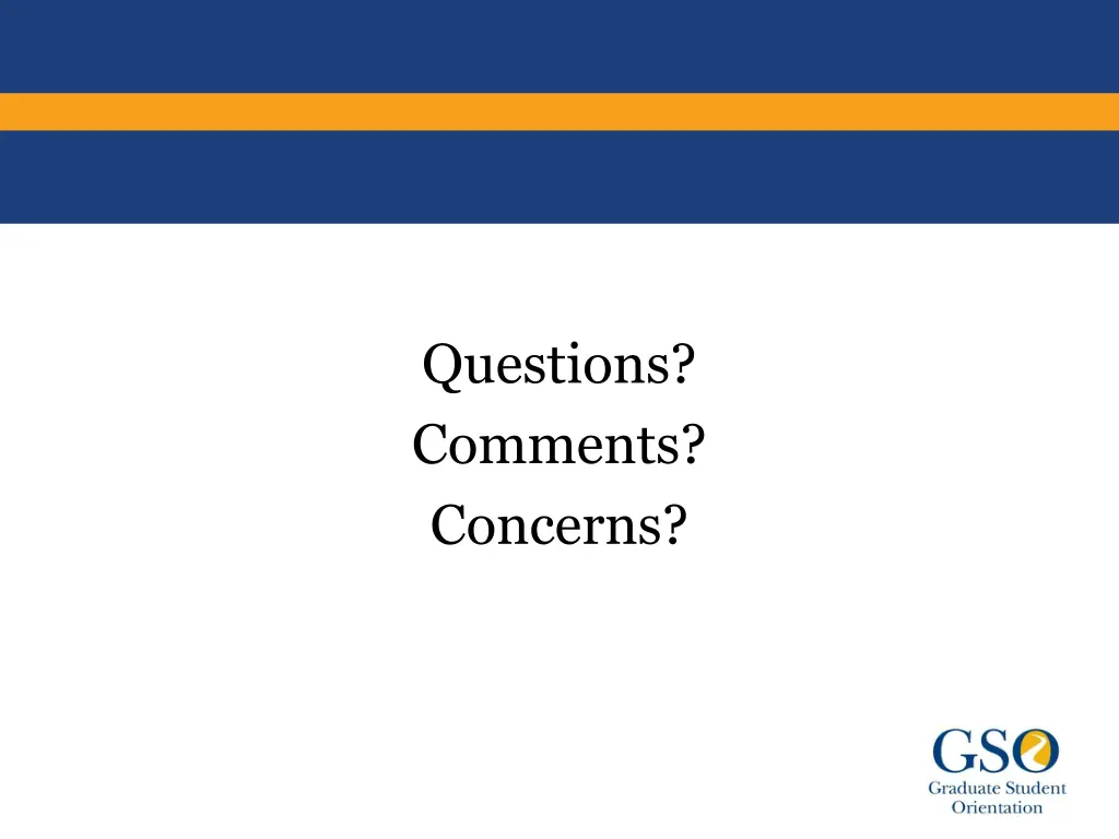 questions comments concerns