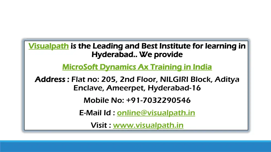 visualpath visualpath is the leading and best