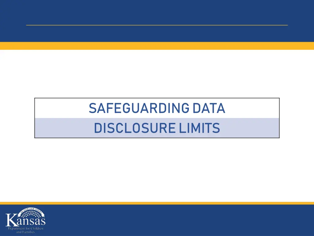 safeguarding data disclosure limits