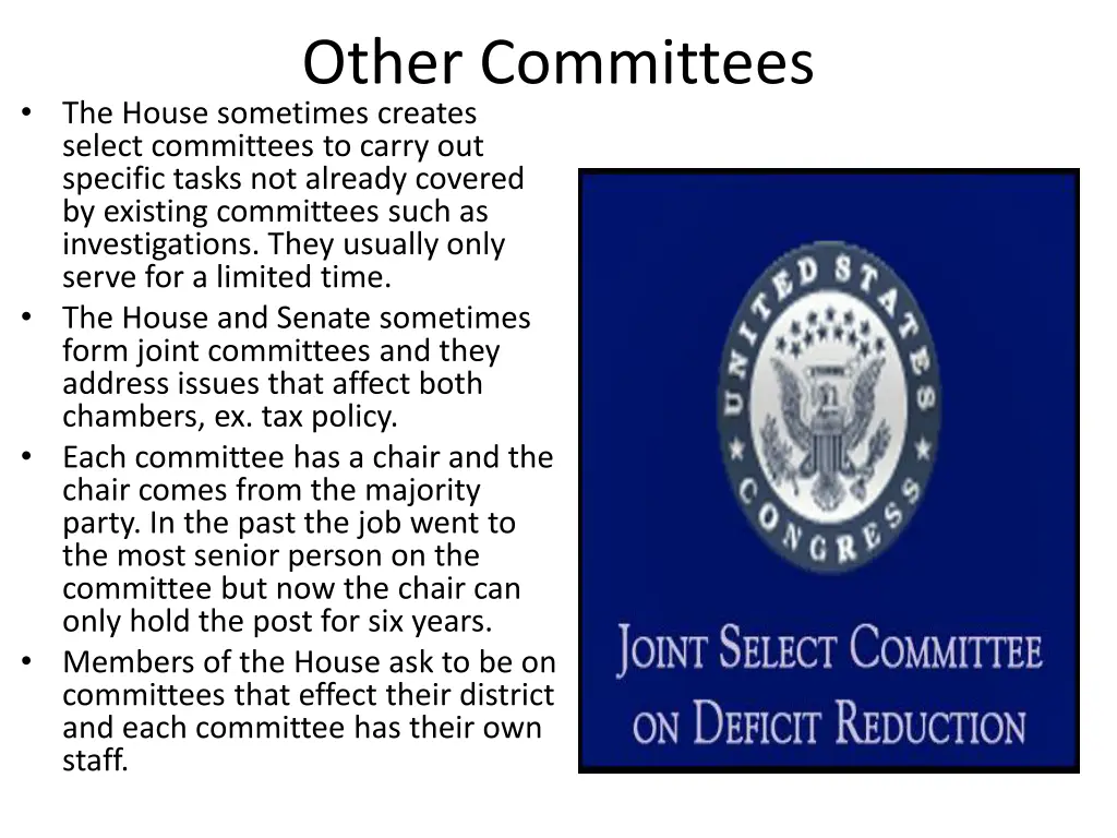 other committees