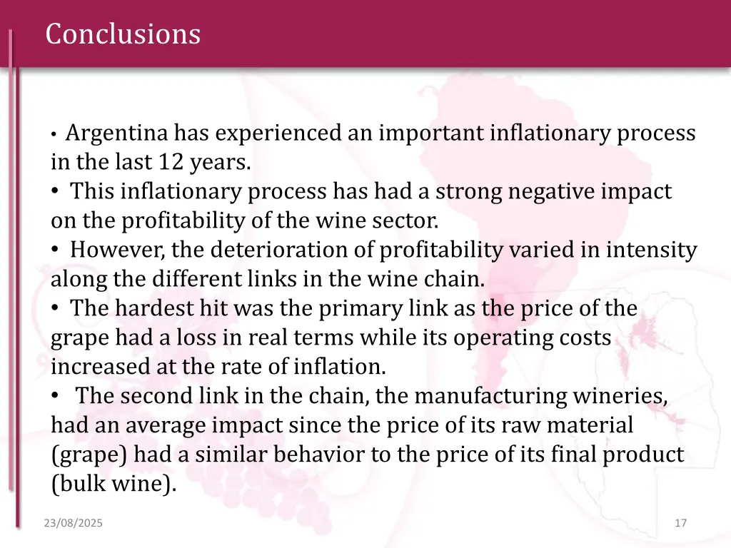 conclusions