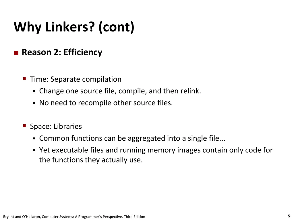 why linkers cont