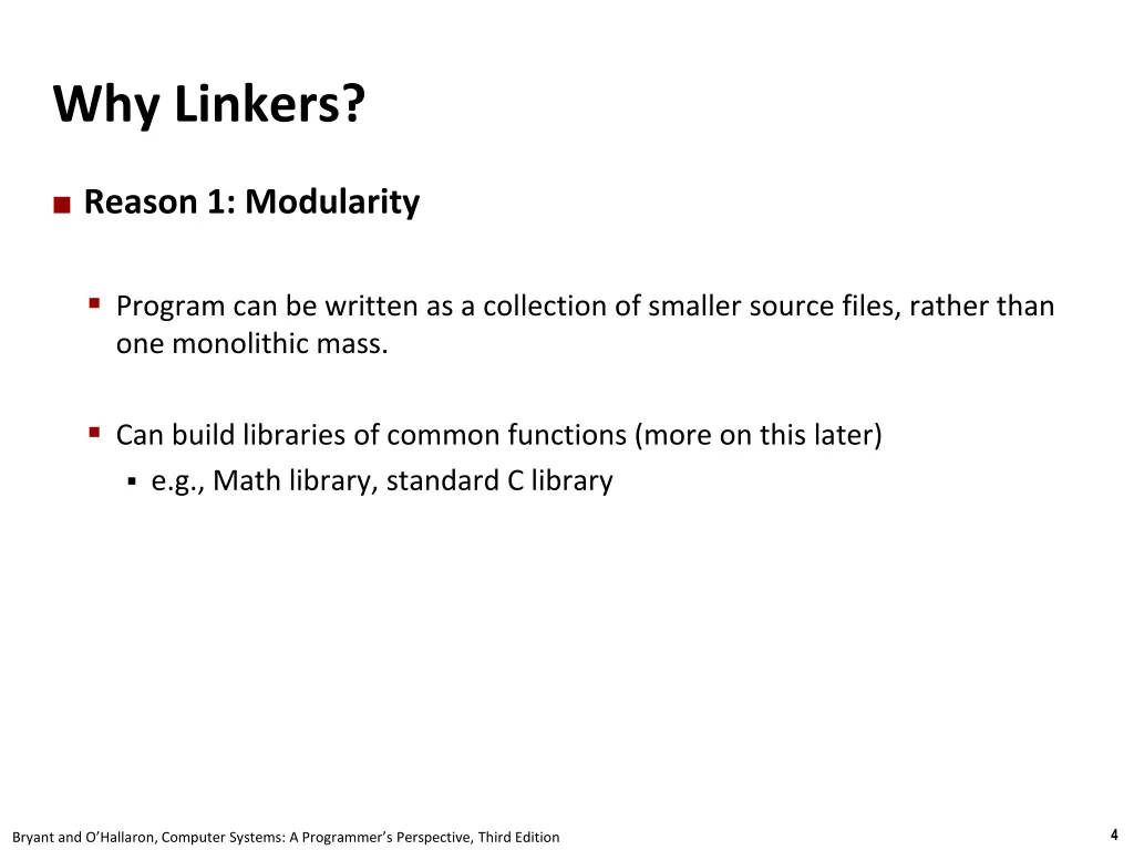 why linkers