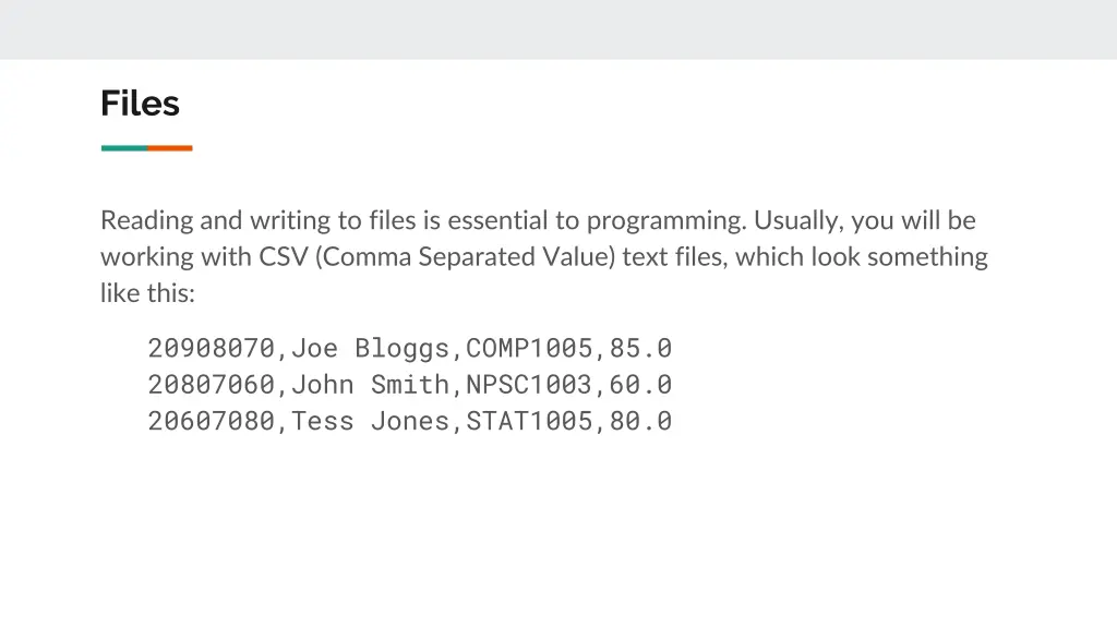 files