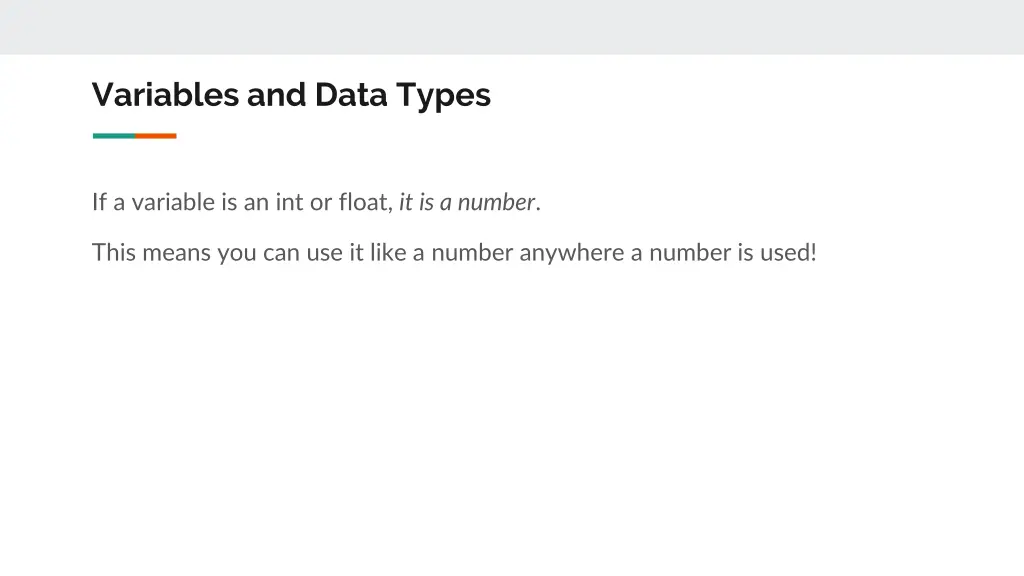 variables and data types 2