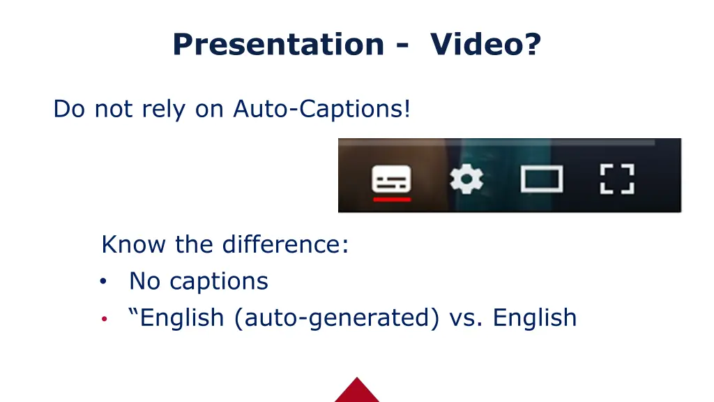 presentation video