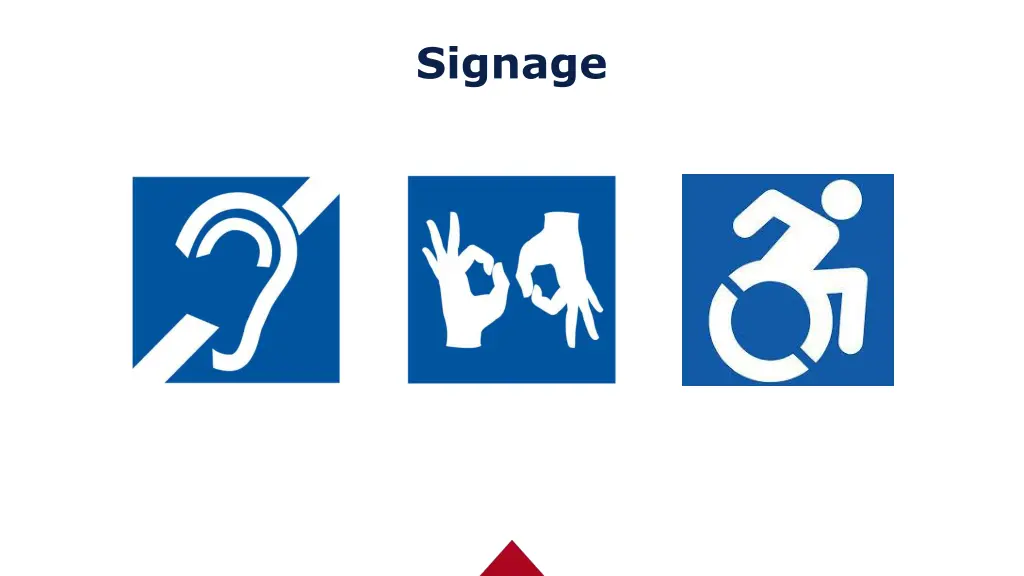 signage
