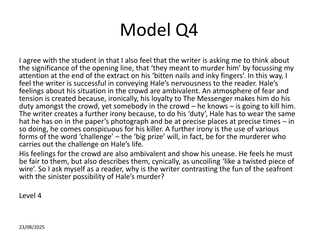 model q4